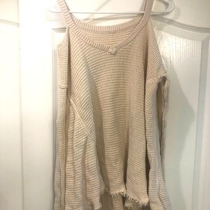 Free People Off the Shoulder Sweater